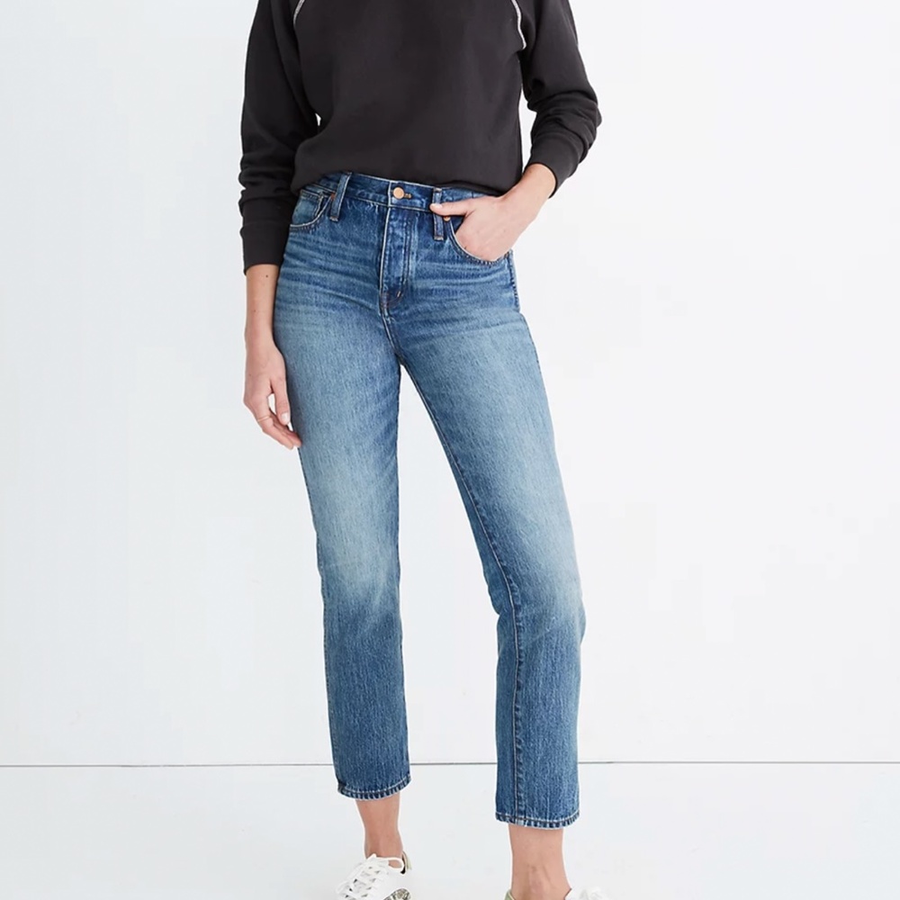 Madewell Rigid Stovepipe Jeans in Portsmouth Wash - 23